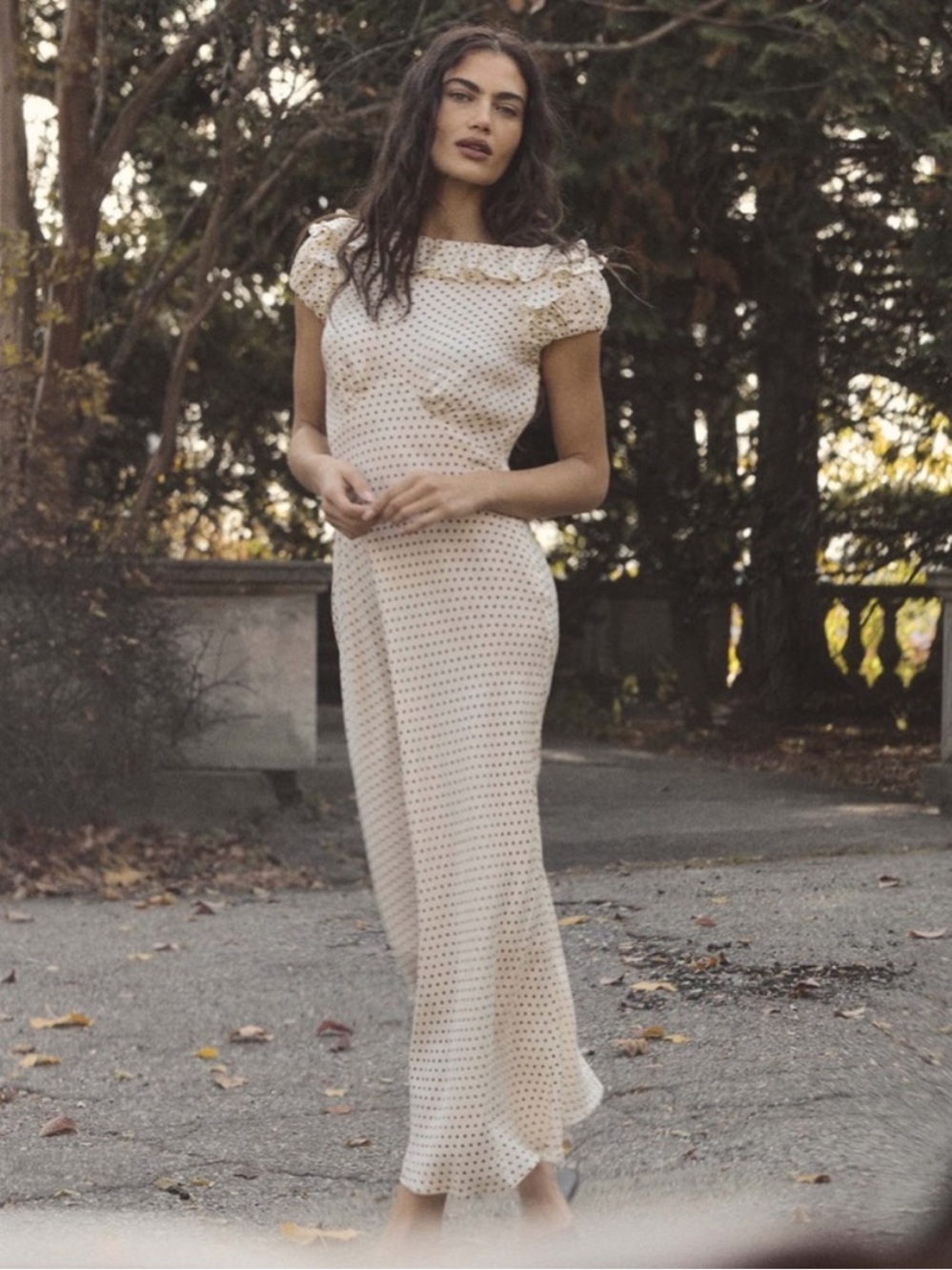 Doen Emerence Dress Creme Portia Dot - Picture 4 of 12